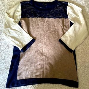 Hannah 3/4 Sleeve Sweater
